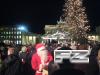 Berlin Brandenburger Tor festliche Einweihung Weihnachtsbaum